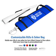 Customizable Color Guard Rifle and Saber Bag