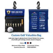 Custom Golf Valuables Bag