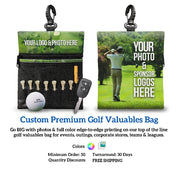 Custom Premium Golf Valuables Bag