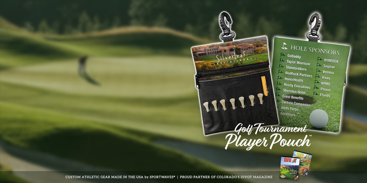 Golf Tournament Player Pouch by Sportwaves USA