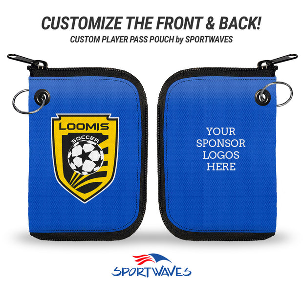 Custom Player Pass Pouch for Soccer