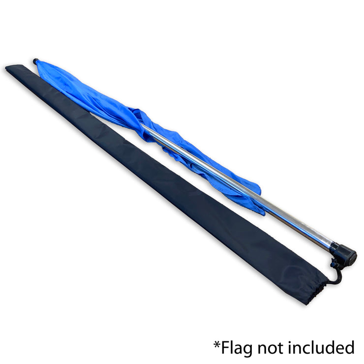 1 Flag Protector Sleeve for 6 Foot Flag - Black